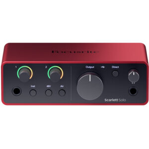 focusrite scarlett solo (4th Generation)