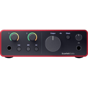 focusrite scarlett solo (4th Generation)