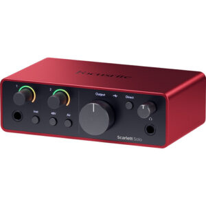 focusrite scarlett solo (4th Generation)