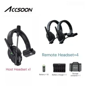 accsoon CoMo intercom set 3 1H2R