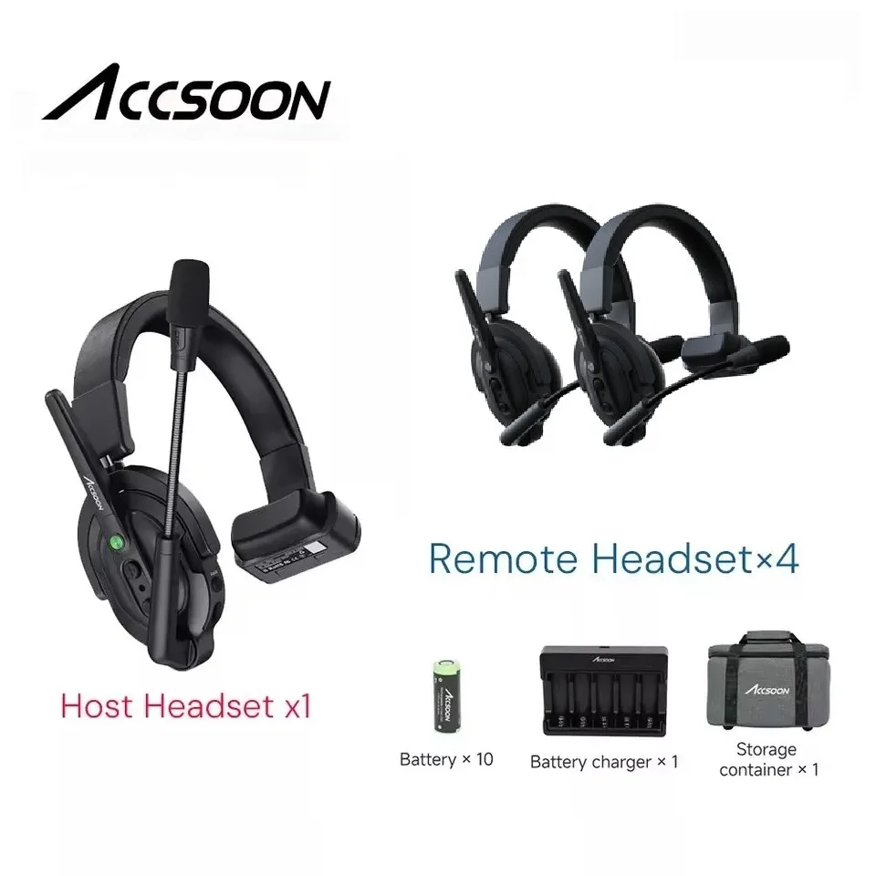 accsoon CoMo intercom set 3 1H2R