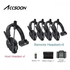 accsoon CoMo intercom set 5 1H4R