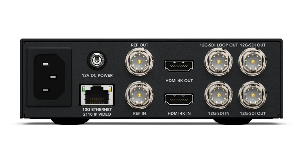 blackmagic 2110 ip converter updowncross 12g