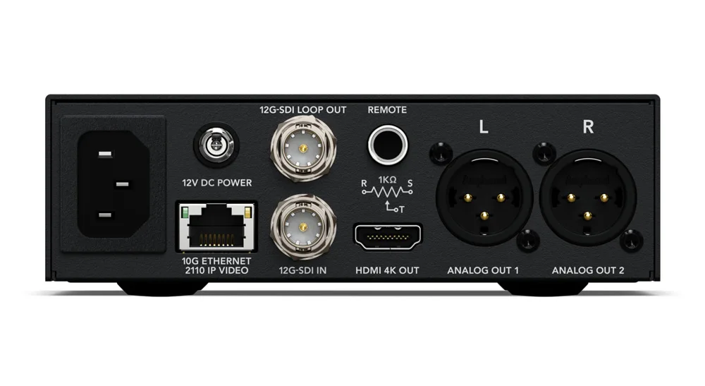 Blackmagic 2110 ip sdi to hdmi 12g