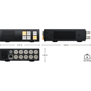 Blackmagic videohub 4x2 12G