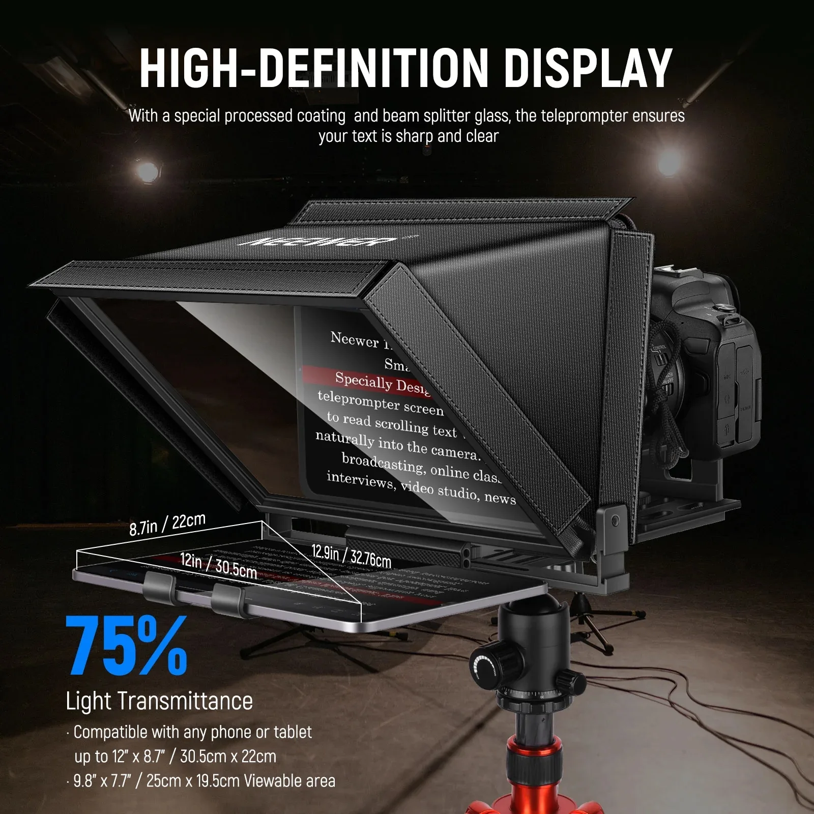 Máy Nhắc Chữ NEEWER X12