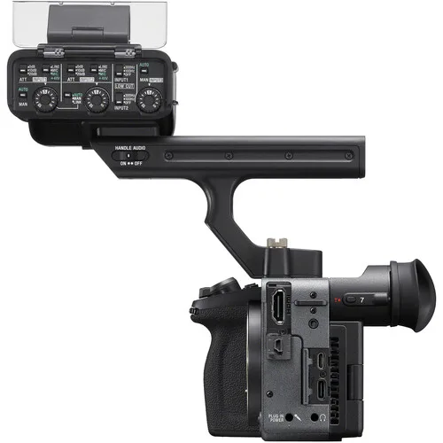 sony fx2 xlr handle unit