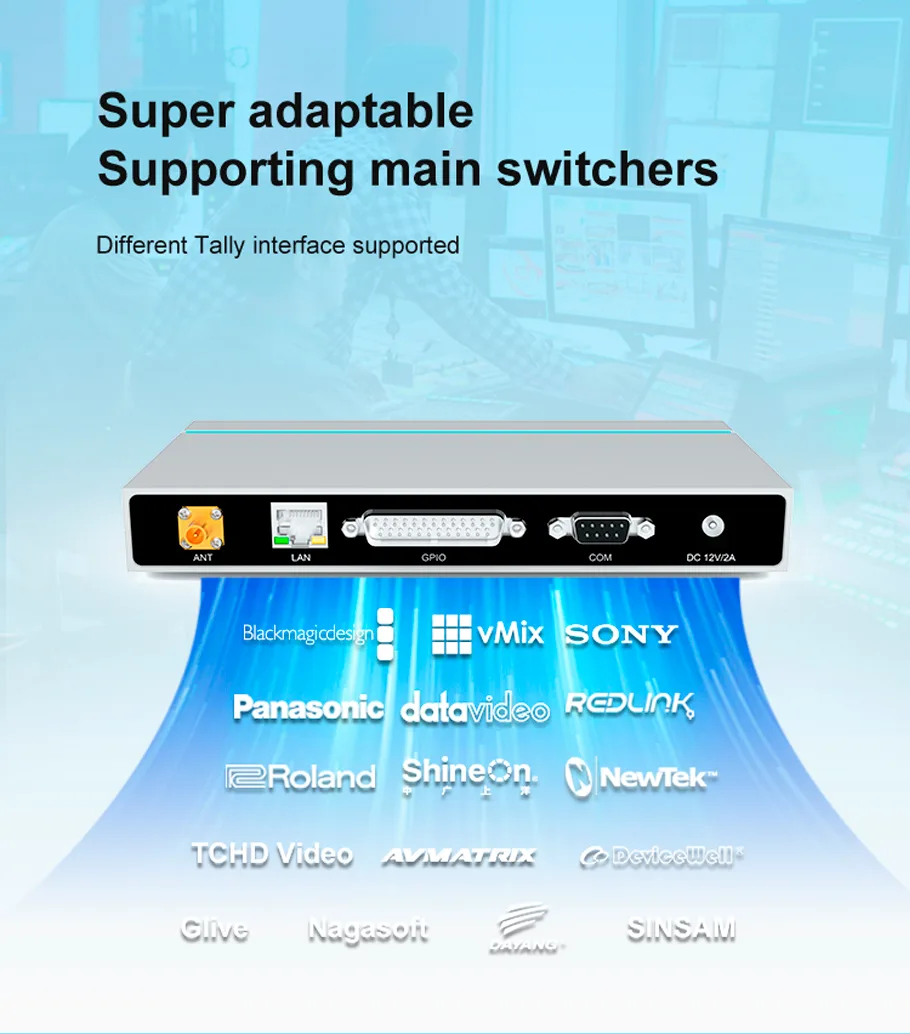 Wireless Tally intercom Naya BS180