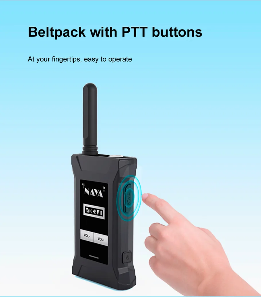 Wireless Tally intercom Naya BS180