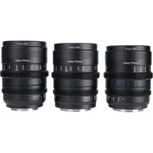 Sirui VP-1 Vision Prime T1.4 Full-Frame Cine 3-Lens Kit