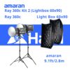 amaran Ray 360c Kit 2 (Lightbox 60x90)