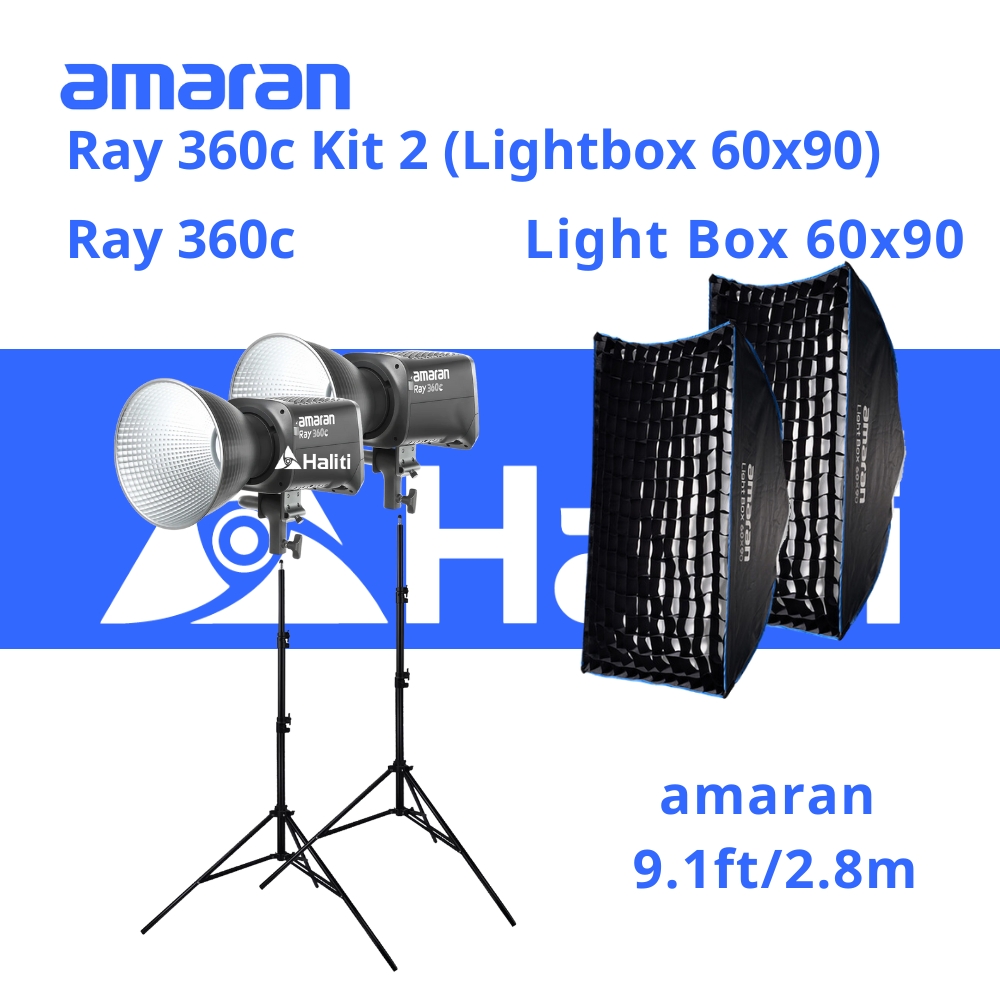 amaran-ray-360c-lightbox-60x90-haliti-01 amaran Ray 360c Kit 2 (Lightbox 60x90)