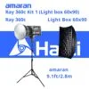 amaran Ray 360c Kit 1 (Lightbox 60x90)