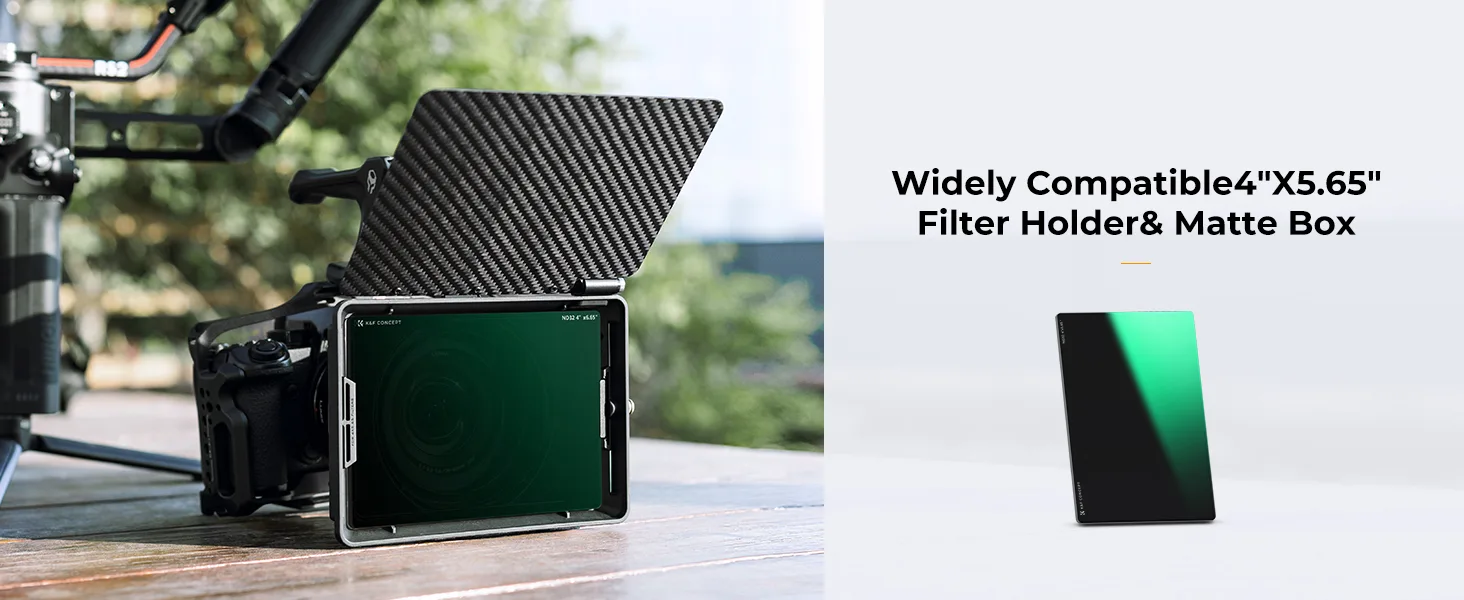 KF01.2455 - ND32 (5 Stops) Square ND Filter, 4"x5.65" Neutral Density Filter