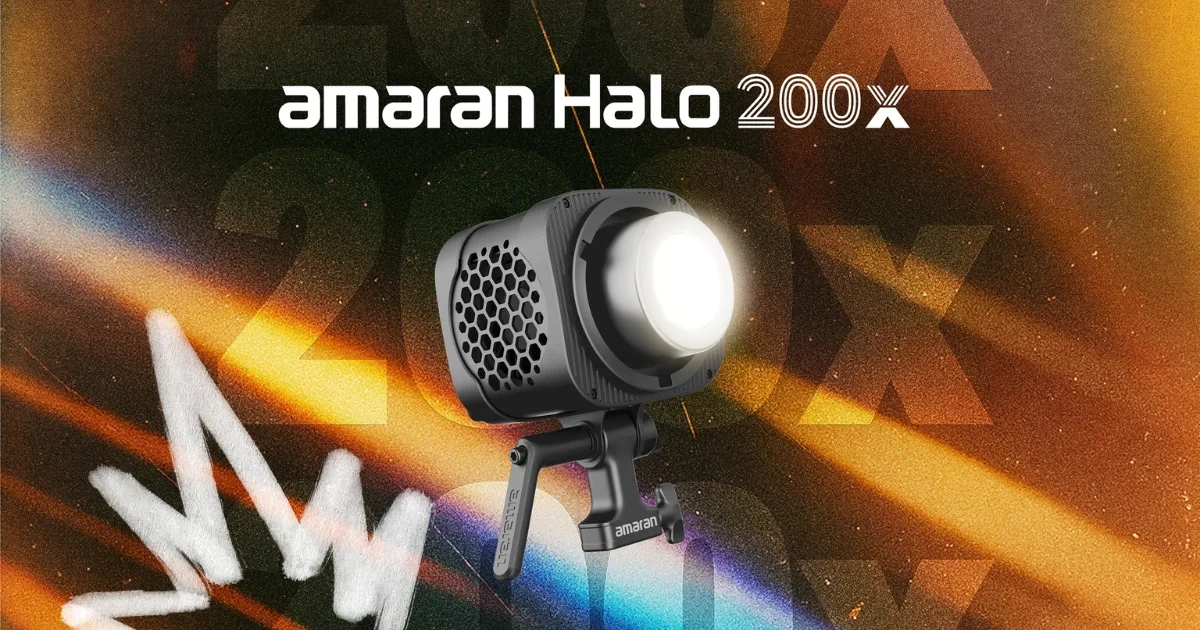 amaran Halo 200x Bi-Color – Đèn COB Monolight 200W Chuyên Studio
