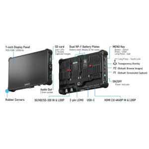 swit K7 7 inch touch camera monitor