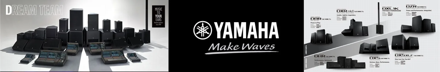 yamaha music prosound banner