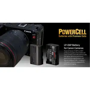 Pin Swit PowerCell Canon LP-E6P — Nguồn điện ổn định cho Canon EOS R series