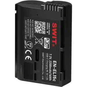 Pin Swit PowerCell Nikon EN-EL15c — Pin chuyên nghiệp cho Nikon Z và DSLR