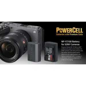 Pin Swit PowerCell Sony NP-FZ100 — Pin thay thế chuyên nghiệp cho Sony Alpha