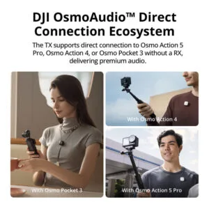 dji mic mini 2 ( 2 tx + 1 rx + changing case)