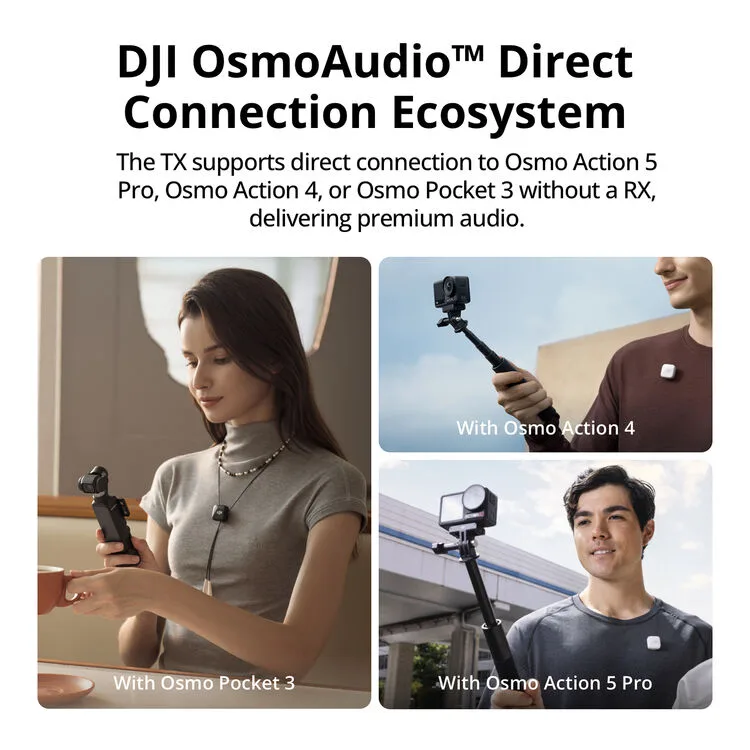 dji mic mini 2 ( 2 tx + 1 rx + changing case)
