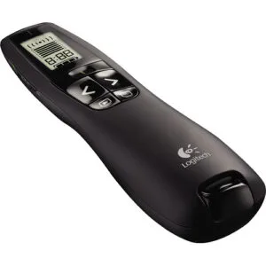 Logitech R800 Professional Presenter — Laser Xanh, Màn Hình LCD