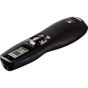 Logitech R800 Professional Presenter — Laser Xanh, Màn Hình LCD
