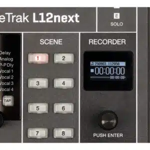 Zoom LiveTrak L-12next — Mixer 12 Kênh Thu Âm Đa Track