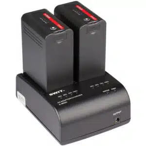 SWIT S-3602U – Bộ Sạc 2 Kênh Cho Pin LB-SU75/SU98 Và Sony BP-U Series