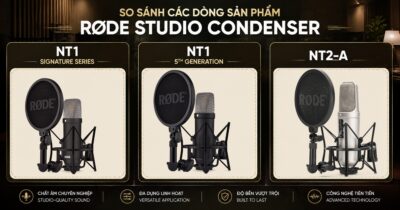 so sánh Rode NT1 Signature NT1 5th Generation NT2-A